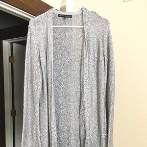 White House Black Market long sequin sweater